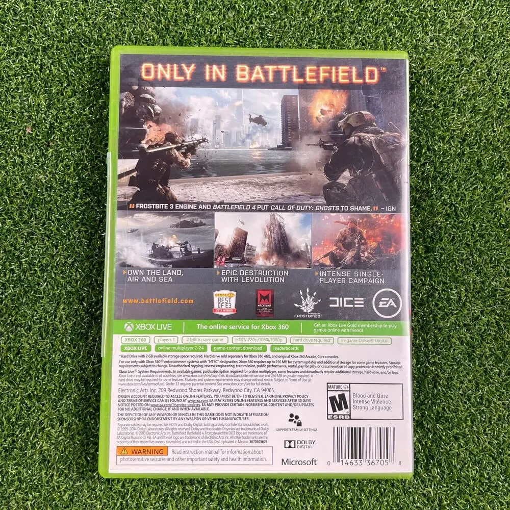 Battlefield 4 (Microsoft Xbox 360) - Complete CIB